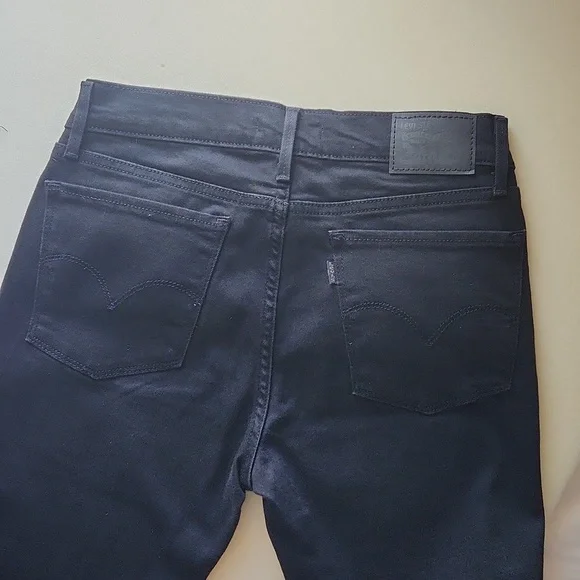 👖NWOT Levi's 710 Black Jeans - Picture 5 of 9